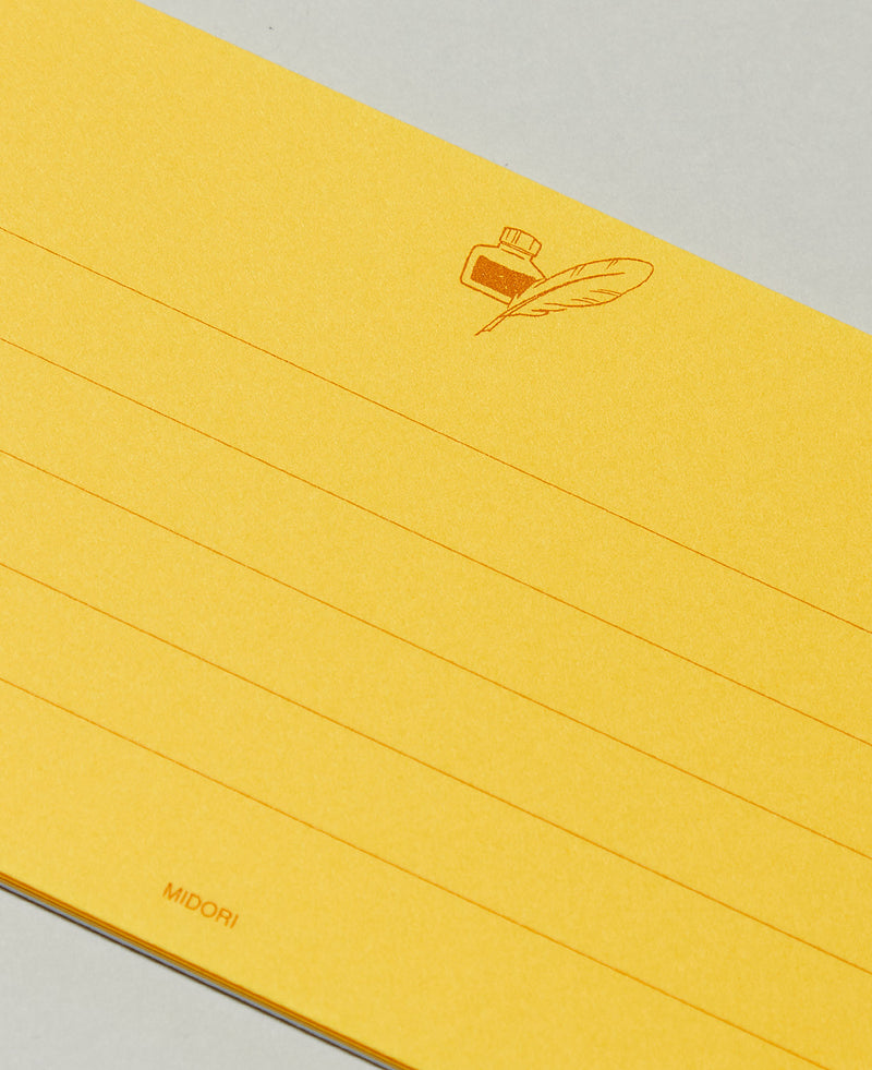 Message Letter Pad — Oro