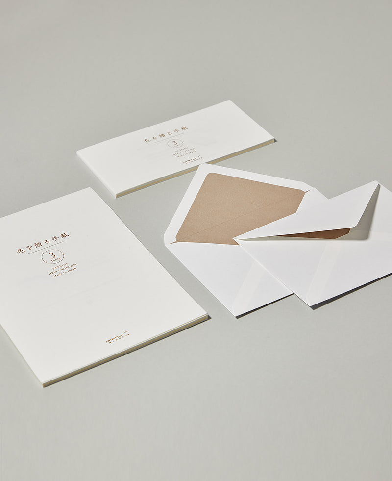 Message Letter Pad — Blanco